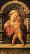 Fra Filippo Lippi Madonna and Child Germany oil painting artist